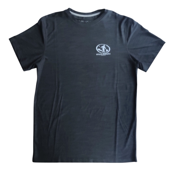 HULAKAI Hawaii Surf Board Shirt S Gray Active UPF 50 Sun Protection Men's - Picture 1 of 8